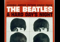 Album cover for rock and roll band "The Beatles" album entitled "A Hard Day's Night" which was released on July 10, 1964. (Clockwise from bottom left) George Harrison, Paul McCartney, John Lennon, Ringo Starr