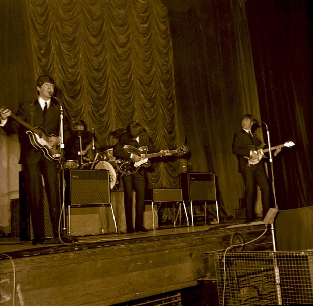The Beatles perform at the ABC in the Sixties