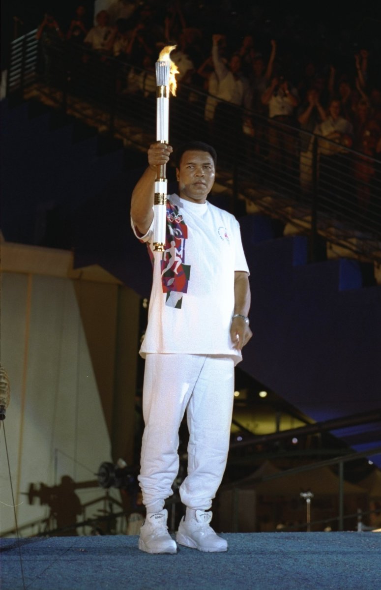 Muhammad Ali at the 1996 Olympic Games