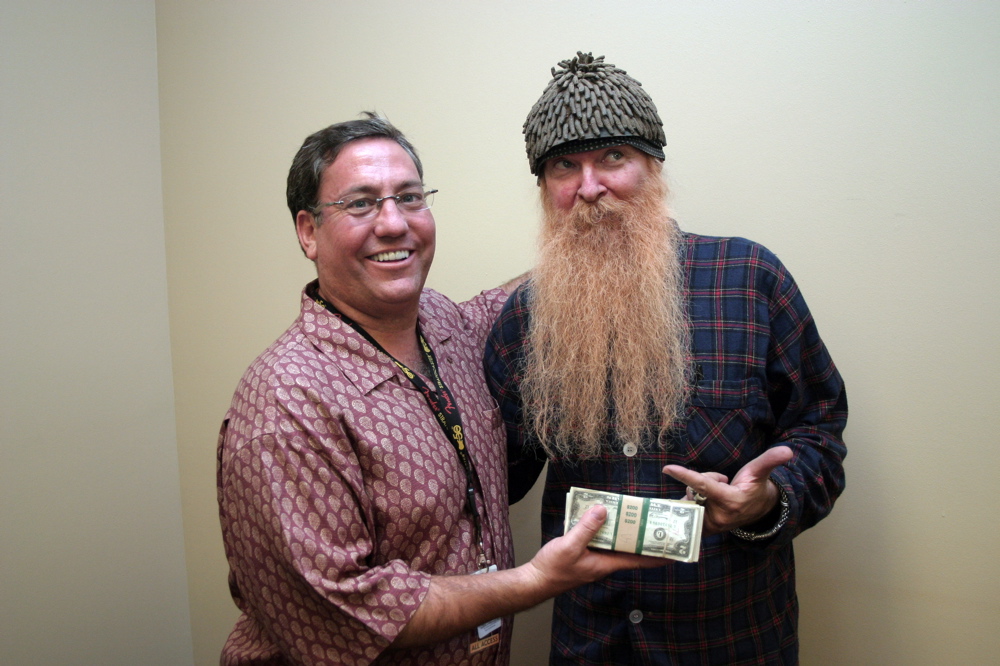 Reed w/ Billy Gibbons from ZZ Top