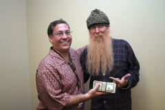 Reed w/ Billy Gibbons from ZZ Top
