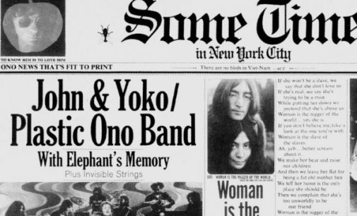 45 Years Ago: John Lennon Goes Off the Deep End on ‘Some Time in New York City’