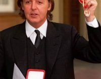 Paul McCartney made a ‘Companion of Honour’ by the Queen! – Beatles in London Blog