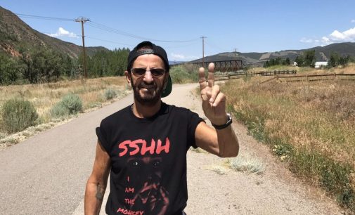 Beatles legend Ringo Starr was just hiking in Colorado high country