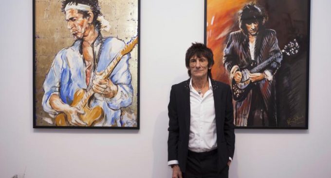 UK art dealer jailed for stealing works by Rolling Stone Ronnie Wood