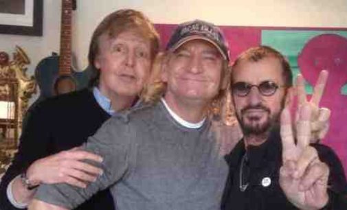 Paul McCartney, Ringo Starr And Joe Walsh In Studio Together 2017 In Review