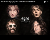 The Beatles Age Together from 1960 through 2017
