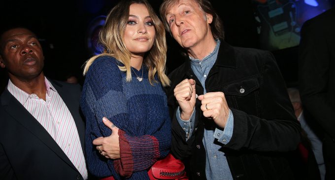 Paris Jackson Meets Her Hero: Paul McCartney | PEOPLE.com