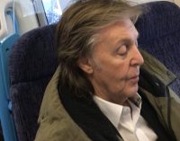 Sir Paul McCartney stuns commuters choosing second class on train | Daily Mail Online