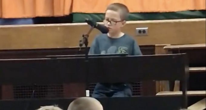 4th-Grader Melts Hearts With Rendition Of John Lennon’s ‘Imagine’