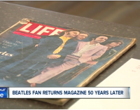 Stolen ‘Life’ magazine featuring The Beatles returned to library after 50 years | FOX6Now.com