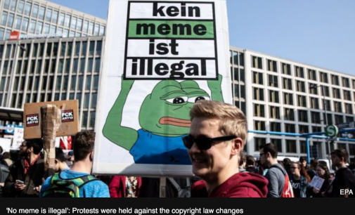 Article 13: Memes exempt as EU backs controversial copyright law – BBC News
