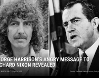 George Harrison’s Angry Message to Richard Nixon Revealed