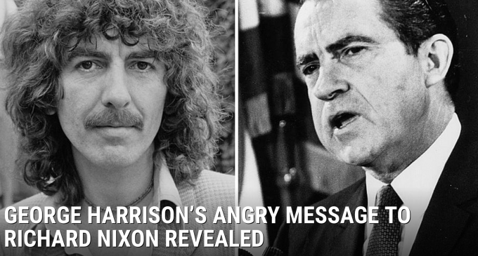George Harrison’s Angry Message to Richard Nixon Revealed