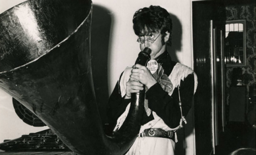 The Beatles’ John Lennon Plays One of The Weirdest Instrument Photo Unearthed