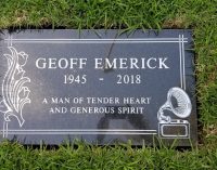 Geoff Emerick’s final resting place
