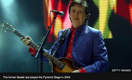 Paul McCartney ‘starting to think’ about Glastonbury 2020 – BBC News