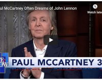 Watch: Paul McCartney says on ‘Late show’ he dreams about John Lennon – UPI.com