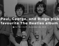 John, Paul, George, and Ringo pick favourite Beatles album