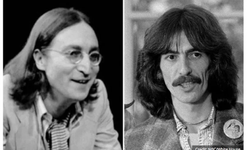 Lennon and Harrison talk about The Beatles in rare audio