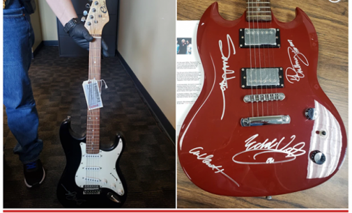 Guitars signed by Bruce Springsteen, Paul McCartney stolen in Florida