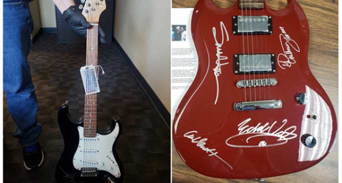 Guitars signed by Bruce Springsteen, Paul McCartney stolen in Florida