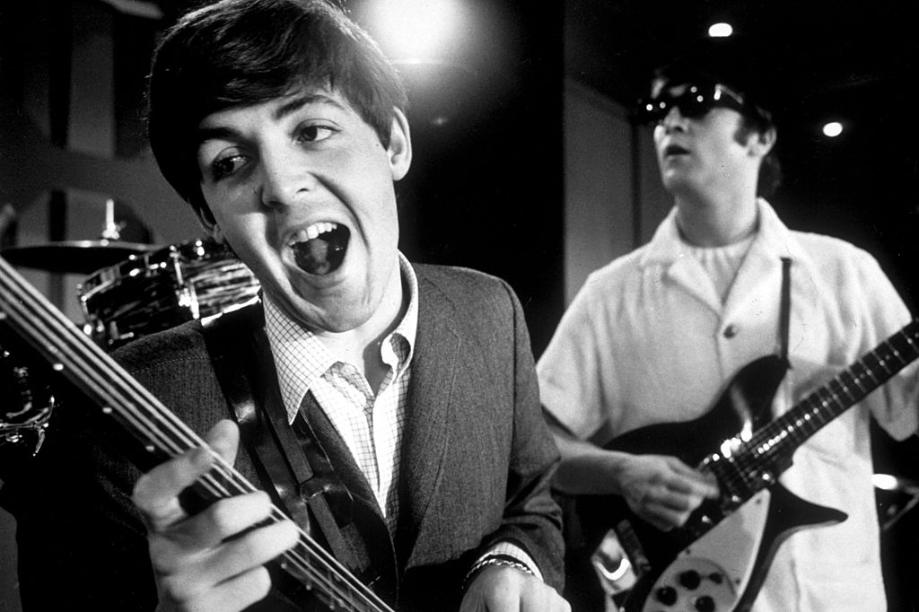 L-R) Paul McCartney and John Lennon Bob Gomel/The LIFE Images Collection vi...