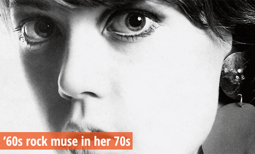 A ’60s rock muse in her 70s
