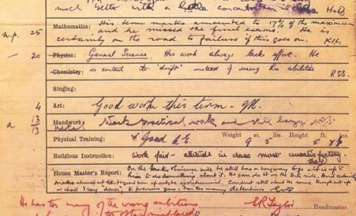 John Lennon’s school report aged 15 shows he was a rebel