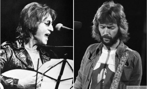 John Lennon and Eric Clapton join forces for peace in 1969