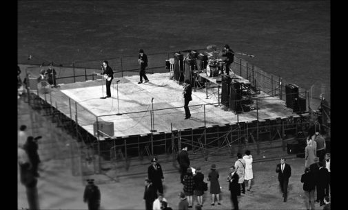 The Beatles’ final concert at Candlestick Park, from 1966
