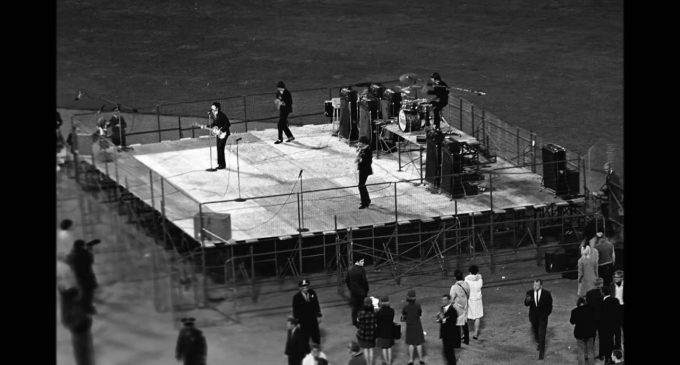 The Beatles’ final concert at Candlestick Park, from 1966