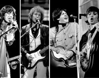 Bob Dylan, Mick Jagger, John Lennon, Paul McCartney prank