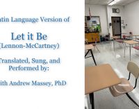 There is Still a Light that Shines on Me: A High School Latin Teacher Shares the Power and Depth of the Song “Let It Be”