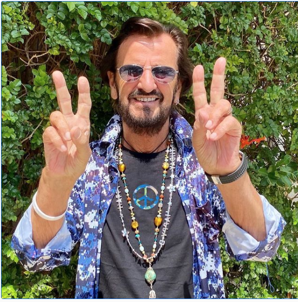Ringo’s 81st Birthday Peace & Love Celebration with Us This Wednesday 7/7/21 12 Noon EDT