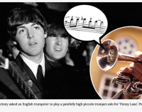 When Paul McCartney asked an English trumpeter to play a painfully high piccolo… – Classic FM