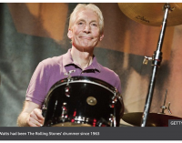 Rolling Stones drummer Charlie Watts dies at 80 – BBC News