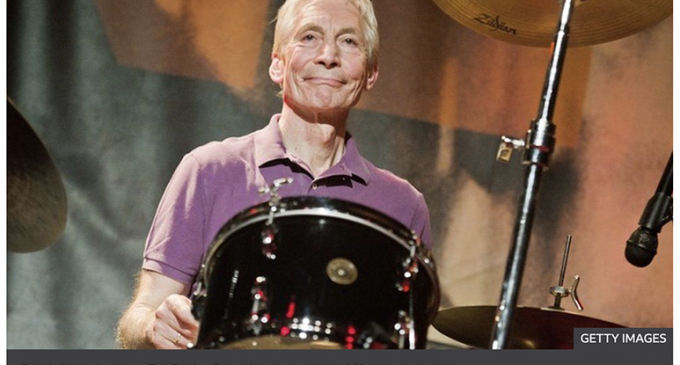 Rolling Stones drummer Charlie Watts dies at 80 – BBC News