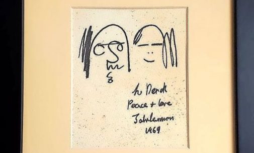 John Lennon drawing penned during family visit to Scotland set to go under the hammer – Daily Record