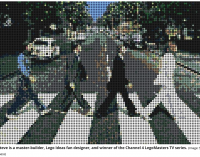 Master builder to recreate iconic Beatles album cover out of 16,500 LEGO bricks – Liverpool Echo