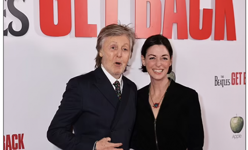 Paul McCartney, 79, is joined by daughter Mary, 52, at premiere of documentary The Beatles: Get Back | Daily Mail Online