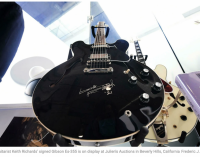 Keith Richards guitar — plus NFT — vies with Paul McCartney bass at auction