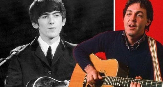 George Harrison gave one solo to Paul McCartney of the Beatles. » Brinkwire