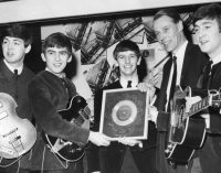 Beatles producer George Martin recounts how he came to sign band in heartwarming video with granddaughter | Ents & Arts News | Sky News