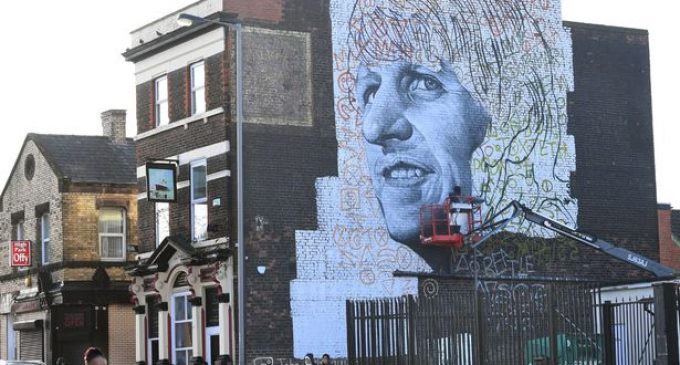 Giant mural of Ringo Starr appears on Toxteth pub – Liverpool Echo