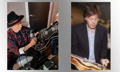 Guitars signed by Keith Richards, Paul McCartney, Tom Petty, fetch tens of thousands at MusiCares auction – Everett Post