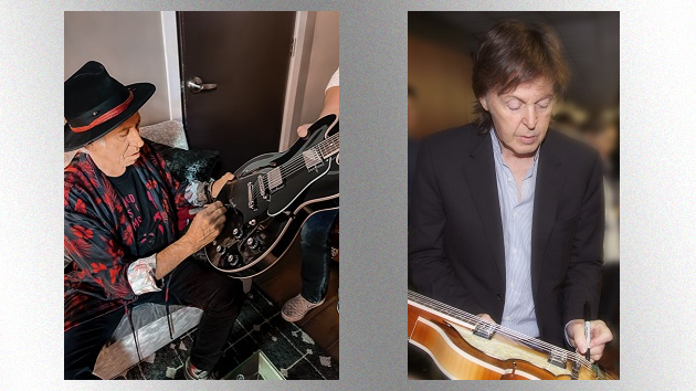 Guitars signed by Keith Richards, Paul McCartney, Tom Petty, fetch tens of thousands at MusiCares auction – Everett Post