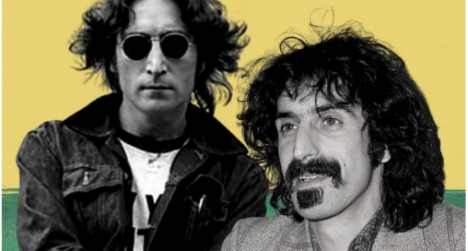 The first thing John Lennon said to Frank Zappa is hilarious