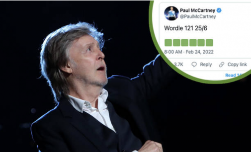 Glastonbury 2022: Paul McCartney shares Wordle amid headline rumours – Radio X