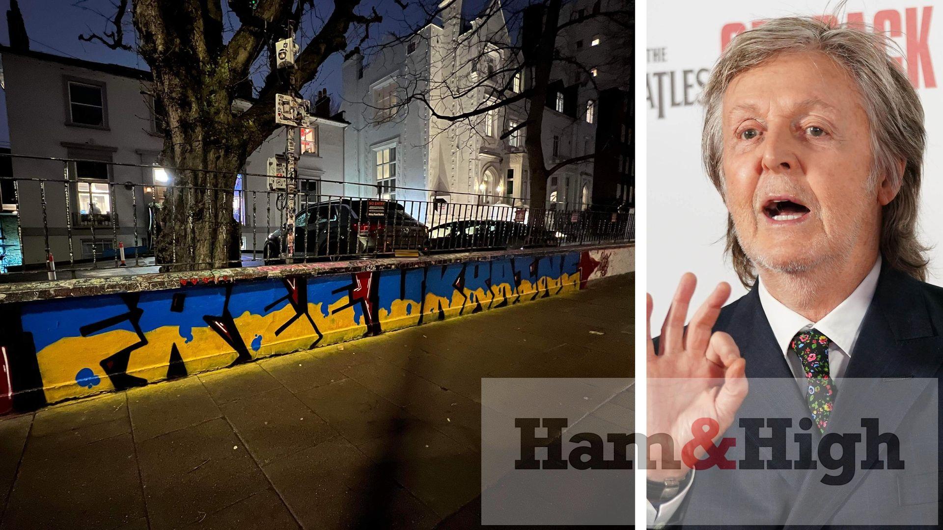 Abbey Road and The Beatles’ Paul McCartney support Ukraine | Hampstead Highgate Express